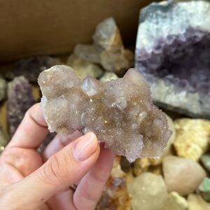 Spirit quartz cluster